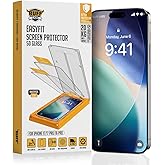 BUFF LABS 5D Glass EasyFit 2 Pieces Easy Application Apparatus Screen Protector Tempered Clear Glass (iPhone 17 / iPhone 17 Pro/iPhon