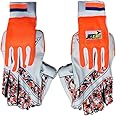 JetFire Foam Ibex College Wicket Keeping Gloves Combo With Inner Gloves (Men, Orange, Cycling), Standard