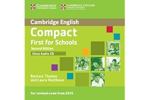 Compact First for Schools Class Audio CD (Cambridge English)