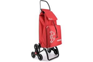 Carro Rolser Saquet Termo LN 6 Ruedas Sube Escaleras - Rojo