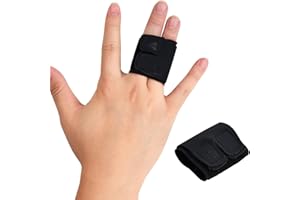 Wisebom Neoprenowa szyna na palce, sportowy bandaż na palec, miękka i wygodna ochrona palców na artretyzm palców, bóle palców, praca fizyczna, elastyczne mankiety na palce do urazów sportowych