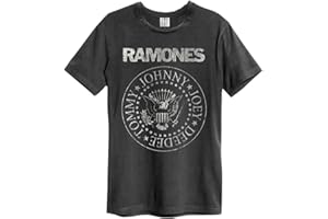 Amplified - Camiseta Ramones Classic Seal para Adultos Unisex