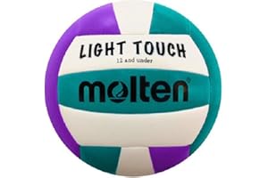 Molten Light Touch Volleyball Balón de Voleibol Ligero al Tacto, Unisex Juvenil