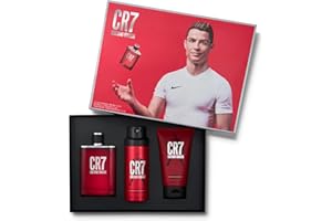 Cristiano Ronaldo Cr7 3 Piece Gift Set: Eau De Toilette 100ml - Shower Gel 150ml - Body Spray 150ml