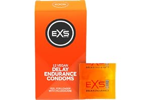 EXS | Delay Condoms | Natural Latex & Silicone Lubricated