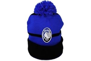 ATALANTA B.C. Cuffia Atalanta Ufficiale DEA PON PON ZUCCOTTO Cappello Cappellino Berretto neroazzurro in Acrilico CUFATPON2303