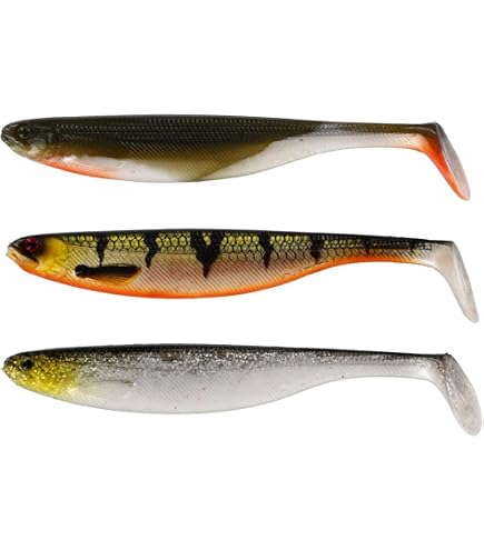 Westin ShadTeez Hollow 12cm 9g – Esca Morbida Cavi Per Pesca A Jig E Dropshot. Colore Black/Chartreuse. Corpo Forato Per Maggiori Abboccate. - 3