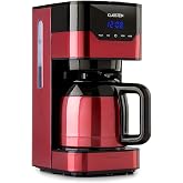 KLARSTEIN Filtered Coffee Maker, 1.2 l., 10 Cup Cafe Machine, Coffee Maker Filter Power 800W, Ground Coffee Machine, Coffee M
