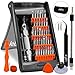 Produktbild jetfix magnetisch Präzisions-Schraubendreher-Set mit Magnetisierer & ELECTRONIC Öffner für iPhones, PC, Wartung, Samsung Galaxy, Armbanduhr, Handy, Juweliere, Reparatur, Apple 6S Plus, Drohne, All-in-One Werkzeug