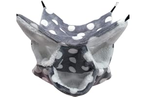 luckything Nagetier Hängematte,DREI Ebenen Hängematte Kleintier Höhle Haus Häuschen Ratte Chinchilla Frettchen Hamster Für Ratten, Hamster, Chinchillas Und Eichhörnchen