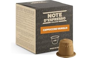 Note d'Espresso - Capuchino Vainilla - Cápsulas compatibles con Cafeteras NESPRESSO - 40 caps