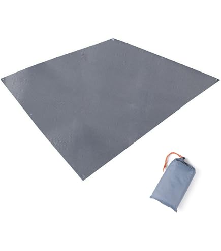 Tapis De Sol Camping Azarxis 150x220cm - Ultra Léger Et Imperméable - Pour Randonnée, Plage, Pique-Nique