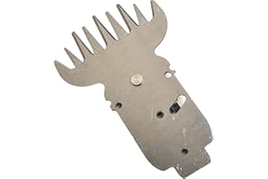 Bulevisiter Ersatzklinge für AGS ASB 10.8 Li Akku-Grasschere, 10 cm Arbeitsbreite, einfache Installation, effiziente Schnittleistung, Metallkonstruktion