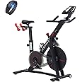 JASPORT Speedbike S3, cyclette al coperto | Sistema di freni magnetici e cintura potente| App con corsi di formazione video s