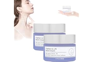 HIDRUO 2024 New Pure Tighten & Lift Neck Cream, Go Neck Firming Cream, Anti-Aging Neck Cream for Tightening and Wrinkles for an Even Skin Tone and Neck Lift (2PCS)
