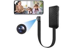 Zunrit 1080P HD Cámara Oculta Wi-Fi inalámbrica,Mini Cámara Espía Cámara Oculta,Nanny CAM con visión Nocturna, detección de Movimiento