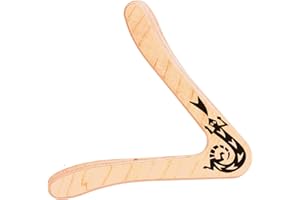 PAUL GÜNTHER Günther Flugspiele 1378 - Boomerang Sirius, ca. 25 cm, Bumerang mit klassischer Form, für Kinder ab 12 Jahren, aus finnischem Flugzeugsperrholz