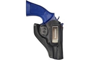 ‎VLAMITEX VlaMiTex IWB 13 Leder Revolver Holster Frame K/L Größe M/L für Smith and Wesson 10/19 / 44/66 / 67/69 Verdeckte/Versteckte Trageweise