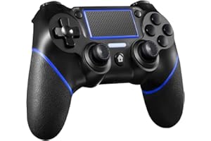 GENERIC Mando Inalámbrico compatible con P4/Pro/Slim/PC y Laptop, p22 azul