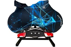 VELOSOCK complete bike cover RAY / ROAD for indoor storage and transport - Keeps floors, walls and car DIRT-FREE - Fits 99% of ALL ROAD BIKES