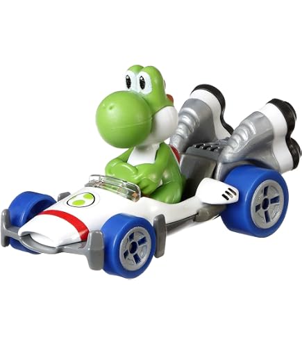 Hot Wheels Super Mario Bros – Luigi (GLP37) – Coche De Juguete Coleccionable | Regalo Para Fans De 3+ Años Hot Wheels Luigi