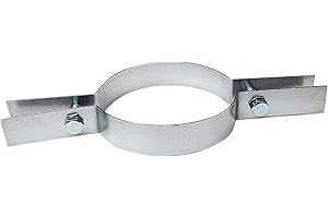 FOXY METAL FABRICATION Chimney Flexible Flue Liner Top Clamp To Fit 5" Flexible Flue Liner