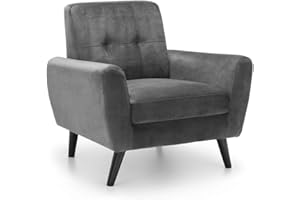 Julian Bowen Sillón Monza, gris oscuro