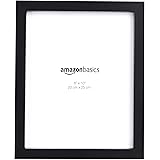Amazon Basics Rettangolare Cornice per foto - 20 x 25 cm, Confezione da 2, Nero