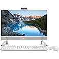 Dell Inspiron 5410 All In One, Intel Core i5 1235U, 23.8" FHD Infinity Touch Screen, Win11 H, White, 5410 INS 1305 AIO, Inspiron 5410 AIO
