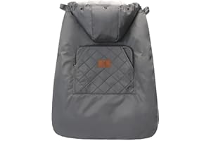 MIRACLE BABY Winter Sling Cover for Carrier Warm Universal (Grey)