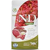 Farmina N&D Quinoa Urinary Cat Food | Grain-Free | Duck, Quinoa, Cranberry & Chamomile | Supports Urinary Health | for Adult