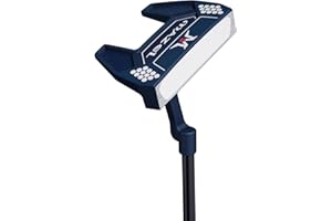 MAZEL Golf Mallet Putter for Men Right Handed 34 Inch, Premium Mallet Putter Insert Milled Face, Putter Headcover Included