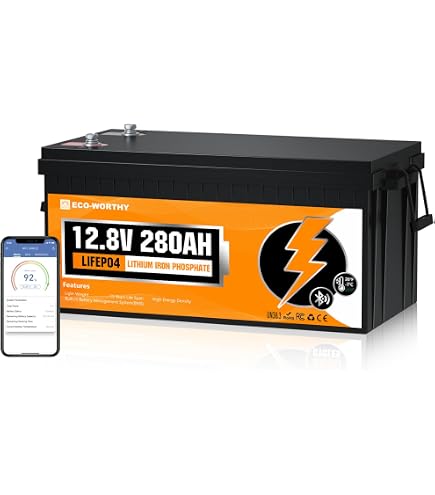 Batteria LiFePO4 12V 150AH Per Camper, Barca, Pannello Solare Campeggio Con Bluetooth Batteria LiFePO4 12V 150AH Per Camper, Barca, Pannello Solare Campeggio Con Bluetooth
