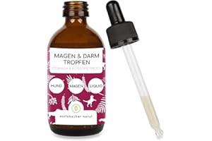 WOLFSBACHER Gouttes de probiotiques pour chiens – Hautement dosées pour une flore intestinale optimale et une digestion optimales, ingrédients naturels, haute biodisponibilité