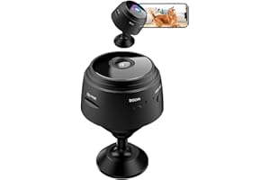 coalwop Mini Camara Espia 1080P WiFi Cámara Espia Oculta Camara Vigilancia Interior/Exterior con Detección de Movimiento Camaras Espias Camufladas Dispositivo de Seguridad para Hogar y Oficina