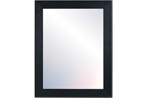 CHELY INTERMARKET, Espejo de Pared Cuerpo Entero 40x60cm (48x68cm) Negro/Mod-146, Ideal para peluquerías, Comedor, Dormitorio y oficinas. Fabricado en España. Material Madera.(146-40x60-2,90)