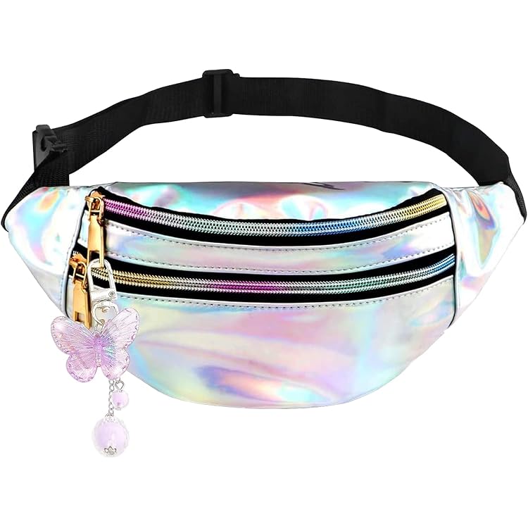 Bauchtasche Damen Mit Pailletten - Verstellbare Hüfttasche Für Sport & Alltag