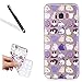 Produktbild Galaxy S8 Hülle,Galaxy S8 Transparent Hülle,Leeook Kreativ Schön Funny Katze Painted Entwurf Ultra Dünn Schlank Weich TPU Rubber Schutzhülle Transparent Handyhülle Crystal Clear Silikon Durchsichtig TPU Bumper Case Cover für Samsung Galaxy S8 + 1 x Schwarze Eingabestift-Cats