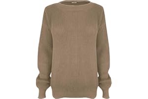 Be Jealous Kids Boys Plain Knitted Fisherman Sweater Top