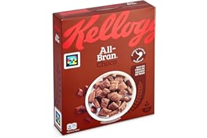 Kellogg's All-Bran Choco Almohadillas de Cereales, de Trigo Integral, 375g