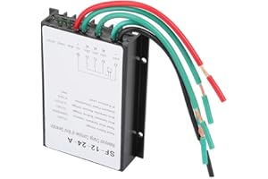 FABATER Wind Turbine Controller, 12V/24V 300W/600W Waterproof Wind Turbine Generator Charge Controller Regulator