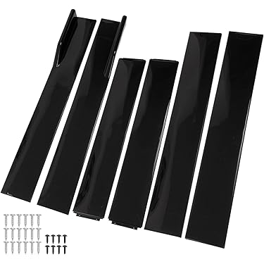 EMSea 10x Türschweller-Clips Für BMW E30 E32 E34 | Original 51711938940 | Schwarz & Robust