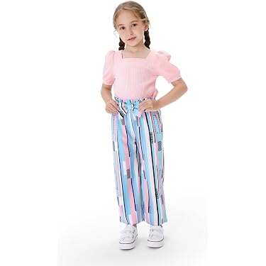 Kurzarm-Set Mit Musikmotiv Für Jungen & Mädchen – Aus Weichem Polyester, Größen 4-12 Jahre, Maschinenwaschbar
