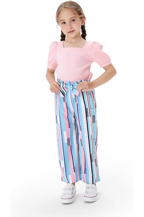 PATPAT Ensemble de vêtements pour fille 3 pièces avec gilet, pull d'hiver pour fille, pantalon évasé, vêtements pour fille pour l'automne et l'hiver, tenue hip hop fille de 3 à 12 ans PATPAT Ensemble de vêtements pour fille 3 pièces avec gilet, pull d'hiver pour fille, pantalon évasé, vêtements pour fille pour l'automne et l'hiver, tenue hip hop fille de 3 à 12 ans