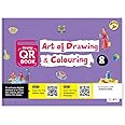 QR Book - Art of Drawing & Colouring | CBSE Std. 8 | Firefly | Supported by a virtual teacher 24X7 | Access to animated videos with enrichment worksheets