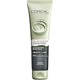 L'Oréal Paris Gel Nettoyant Detox Visage à l'argile et au charbon150 ml