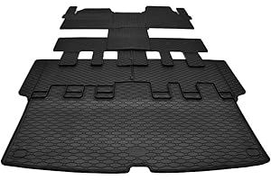 Mattenprofis Gummimatten kompatibel mit Ford Tourneo Custom NXN Komplett 8 Sitzer mit Kofferraum ab Bj.2024