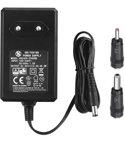 Adaptateur Secteur 24V Pour Scanner Canon Canoscan 9950F - Top Chargeur, 120 Cm, Certifié CE