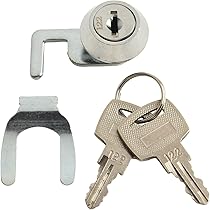 Serratura A Camma 16mm Con 5 Piastre - Per Cassette Lettere, Armadi E Cassetti Con 2 Chiavi - Foto 8