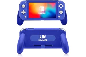 HEATFUN Grip for Nintendo Switch Lite, Comfortable and Ergonomic Switch Lite Grip - Accessories for Nintendo Switch Lite (Dark Blue)